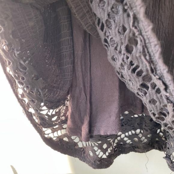 Free People Lace Cut Out Dress. Size Medium. - Picture 8 of 8